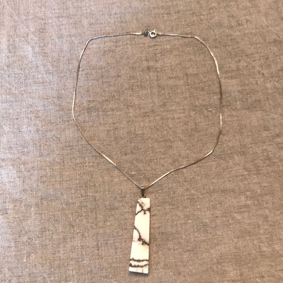 Jewelry - Sterling silver and Stone Necklace